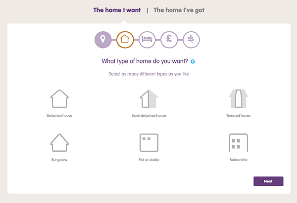 HomeSwapper location box