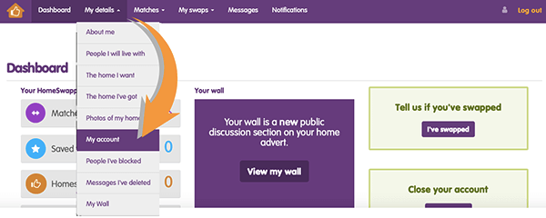 Login4 HomeSwapper login