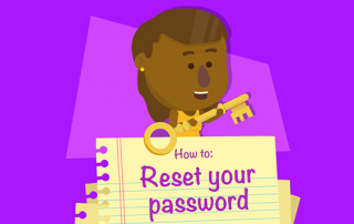 How to reset your password