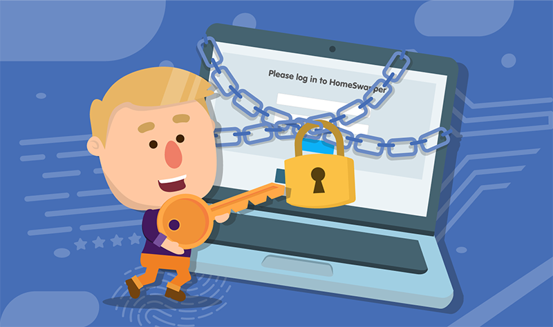 Passphrases Using Passwords on HomeSwapper